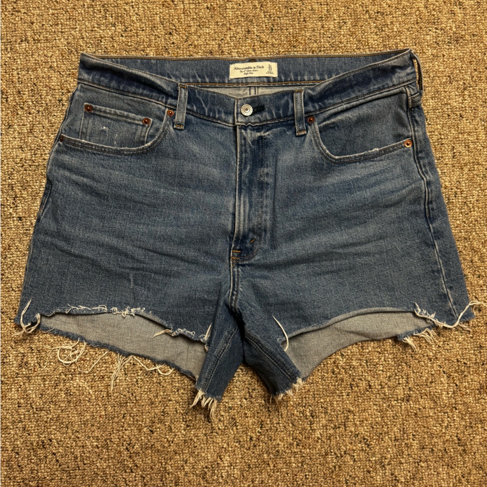 Abercrombie Blue Denim Shorts